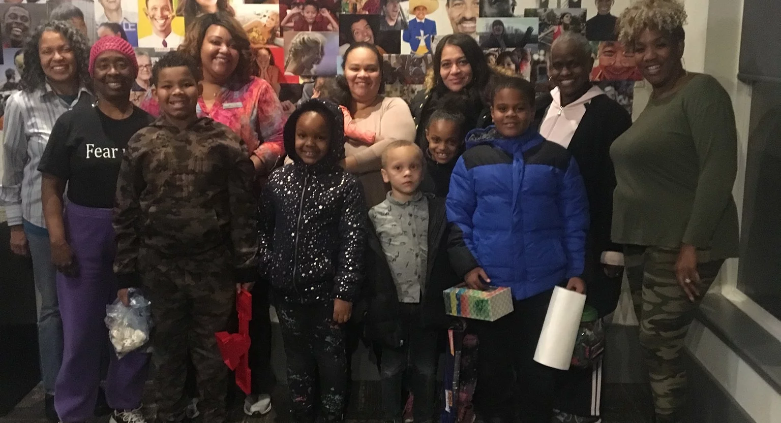 Group photo at Garden of Life Enrichment Center